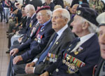 Veterans in the NMA Chapel waiting to recieve thier Legion of Honours